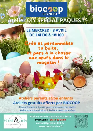 Atelier DIY Spécial Pâques