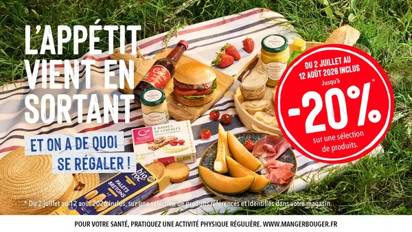 L'appétit vient en sortant et on a de quoi se régaler !